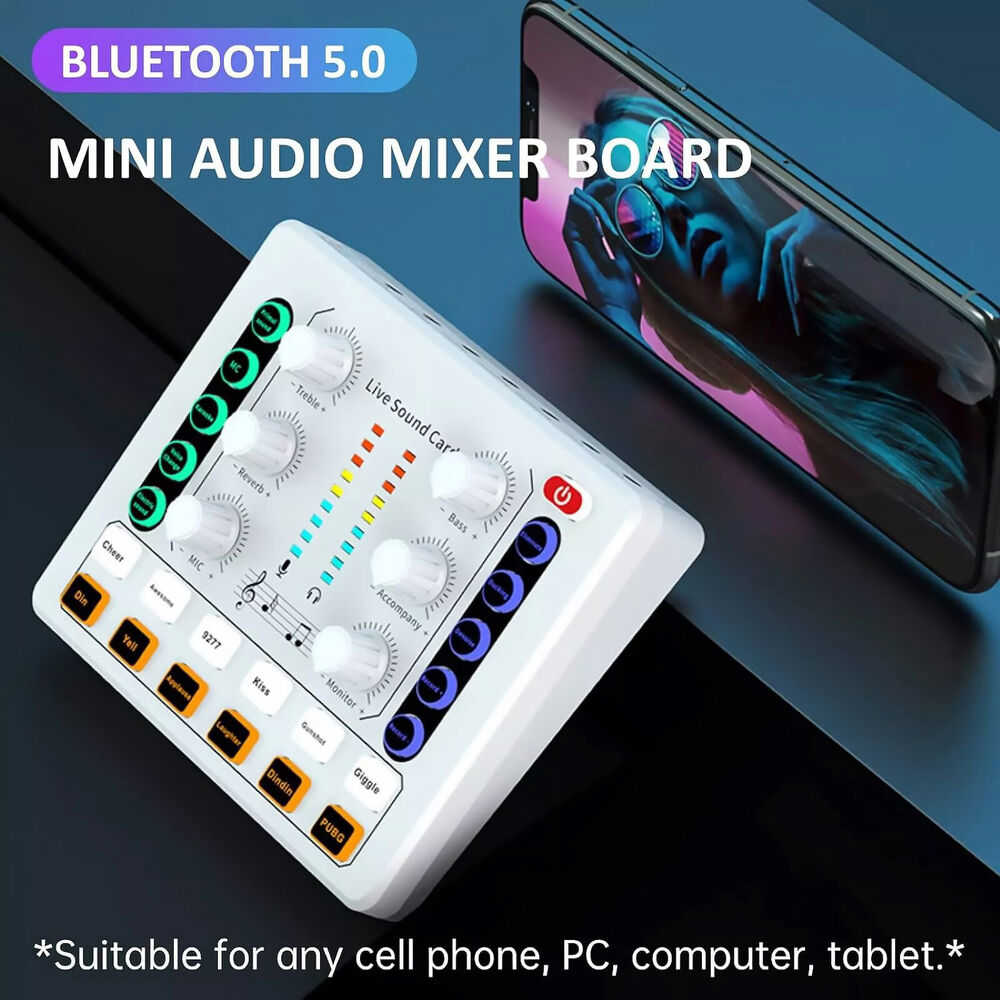 M8 Sound Card - High-Quality Audio Performance for Multi-device Compatibility