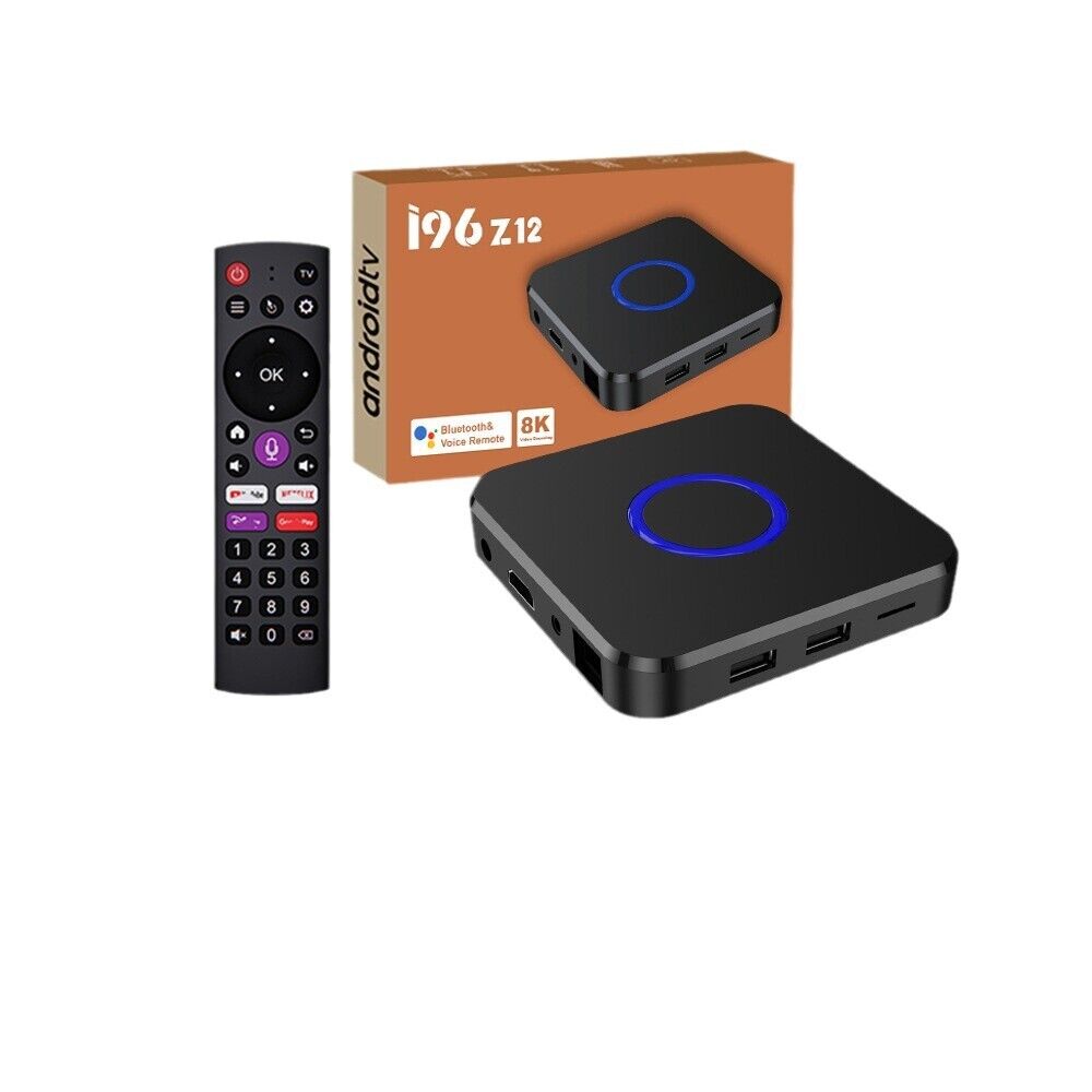 8K HDR Smart TV Box with Wifi Network Player and Wireless Screen Projection
