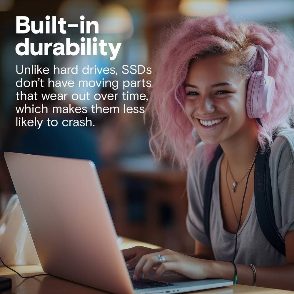 Crucial BX500 1TB 2.5 SATA 3D NAND Internal SSD