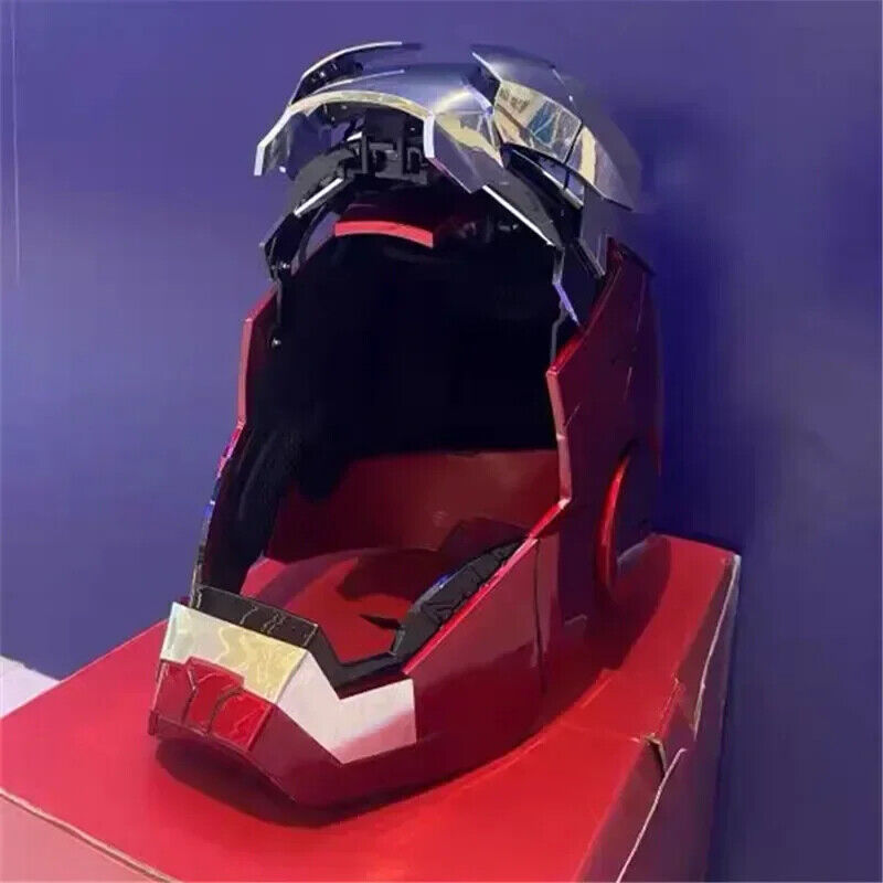 Marvl Iron Man 1:1 Mk5 Helmet with Voice Control and Light