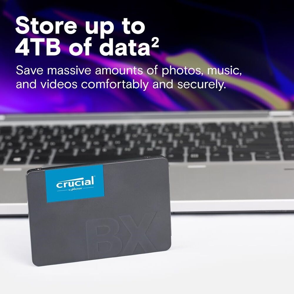 Crucial BX500 480GB 2.5-inch 3D NAND SATA SSD