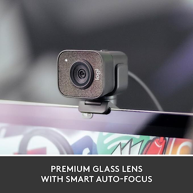 Logitech StreamCam Plus 1080 Webcam for Live Streaming and Content Creation