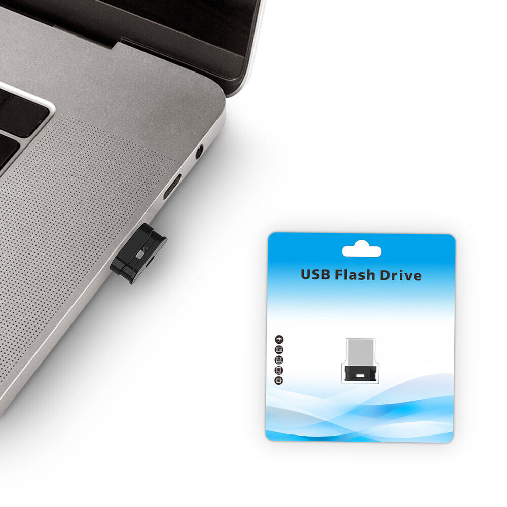 2Pack Small Mini USB 2.0 32GB 64GB Flash Drive Pen Drive Memory Disk