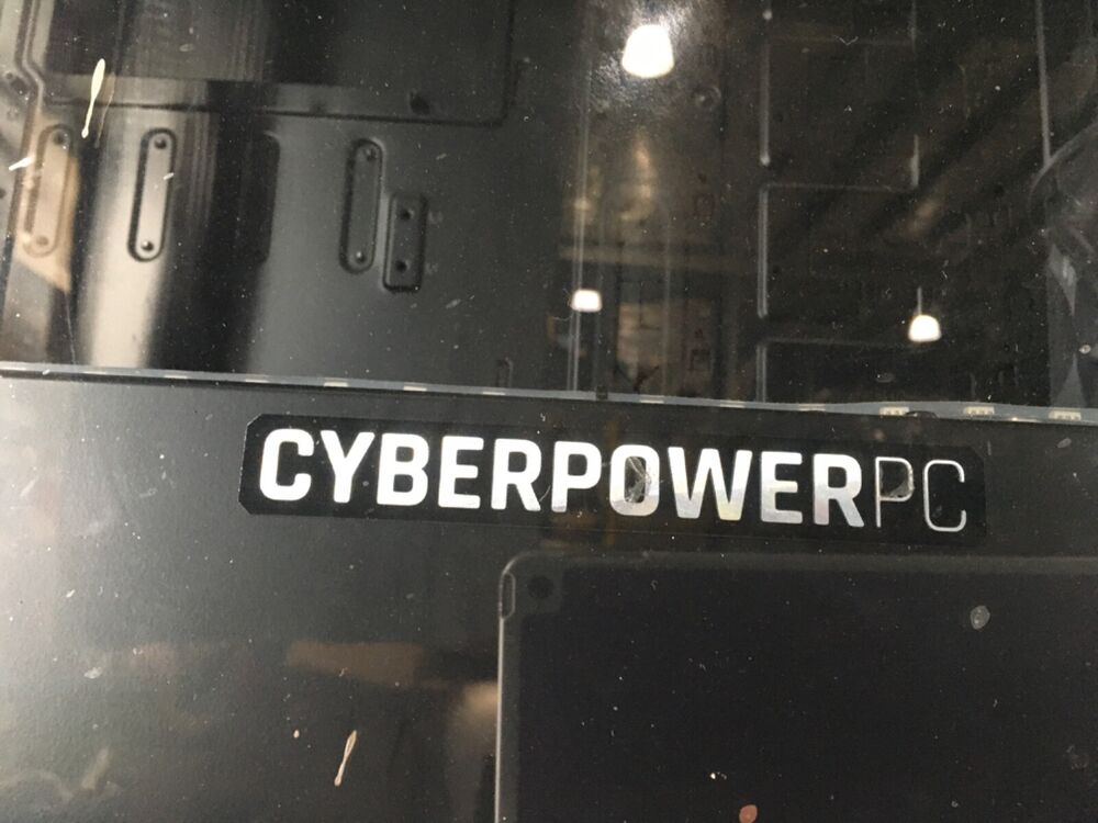 CyberPowerPC C-Series Solid Black Computer Case