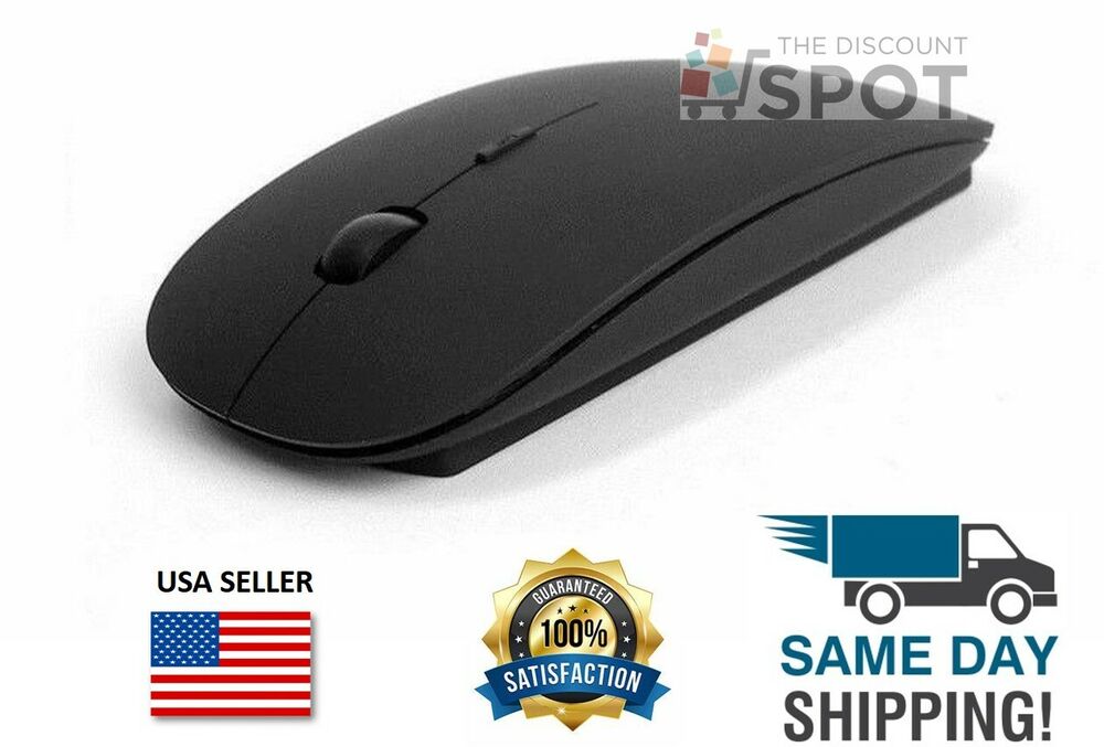 2.4GHz USB Wireless Optical Mouse for Apple Mac, Macbook Pro, Air, and PC