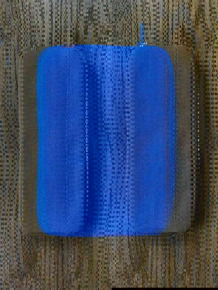 Pre-owned Blue Herschel Supply Co Tablet Case with Accessories Pouch & Credit Card Wallet