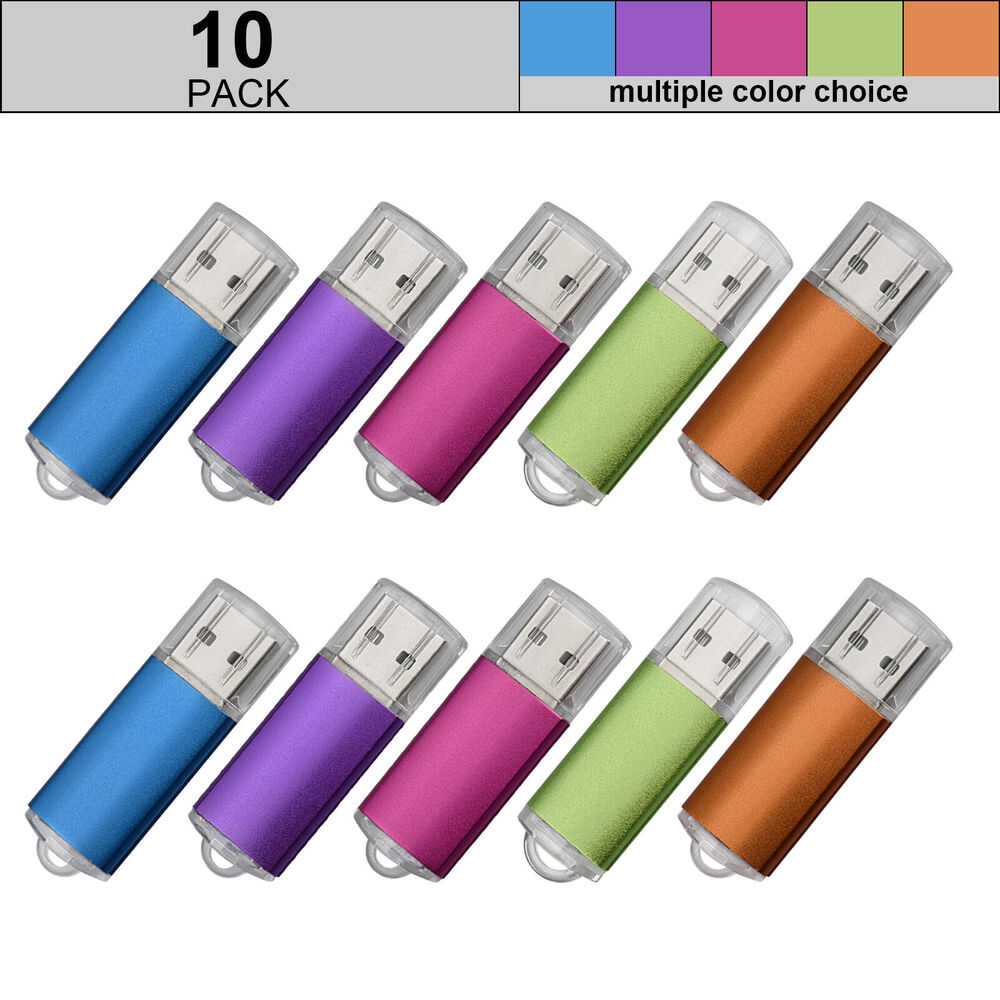 LOT Pack 2GB-64GB USB 2.0 Flash Drive Memory Stick