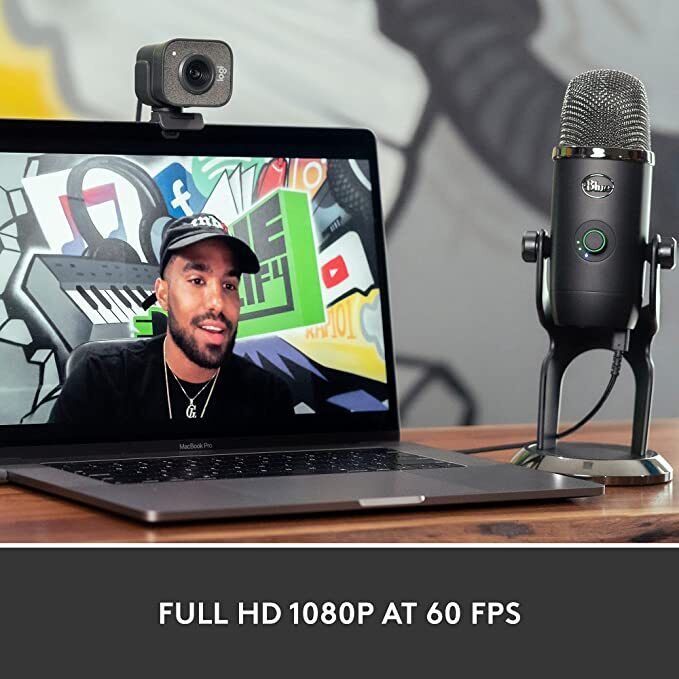 Logitech StreamCam Plus 1080 Webcam for Live Streaming and Content Creation