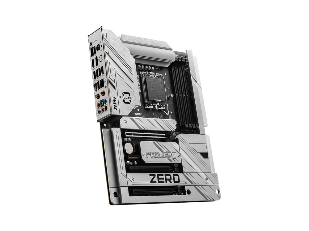 Refurbished MSI Z790 PROJECT ZERO Intel LGA1700 DDR5 ATX Motherboard