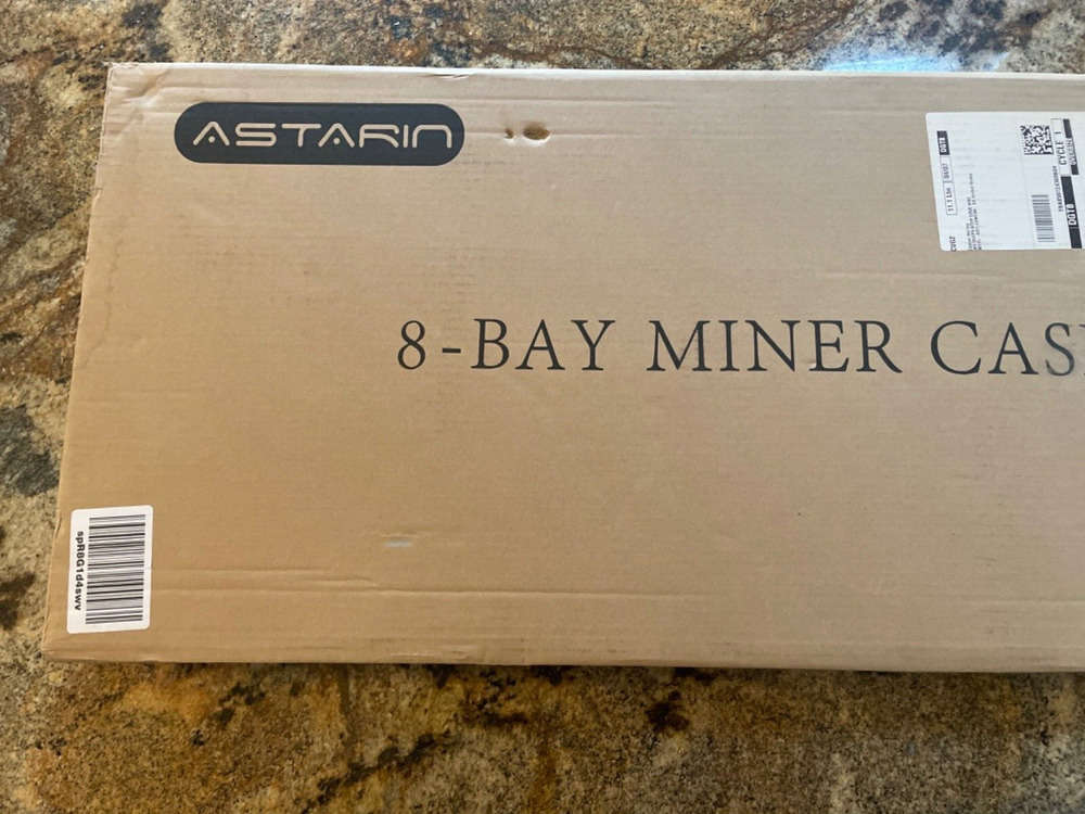 Brand New Sealed Box ASTARIN 8 Bay Miner/Mining Case AM6
