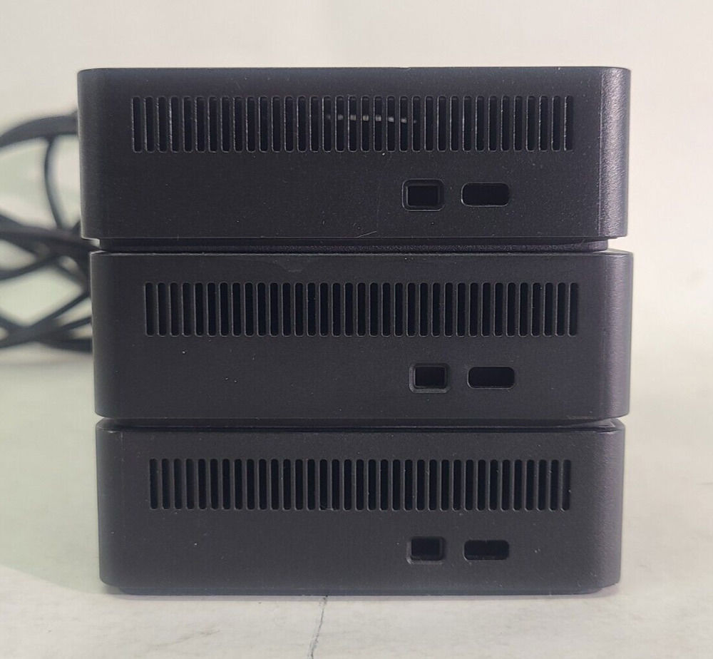 Lot of 3 Dell WD19S K20A USB-C 130W Docking Stations (No AC Adapters)