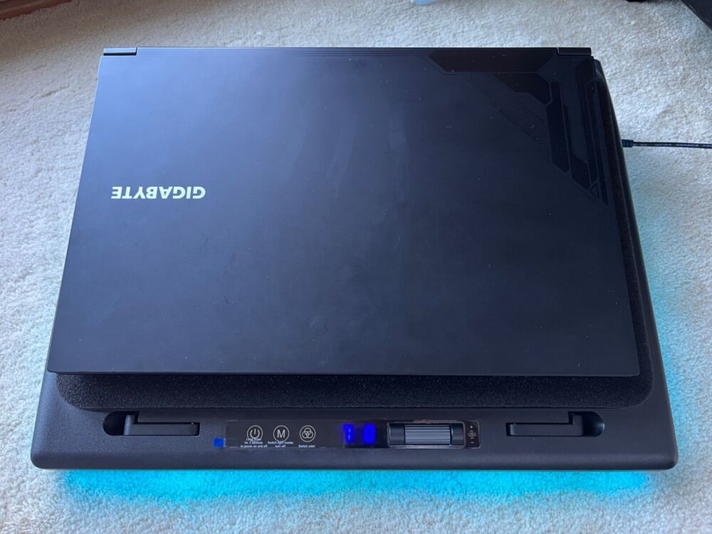 Gigabyte G5 KF5 144Hz Gaming Laptop with 2.5TB Storage, 32GB RAM and Llano Laptop Cooler