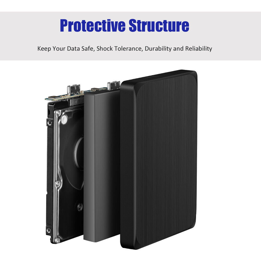 UnionSine External Hard Drive USB 3.0 for Gaming and Storage