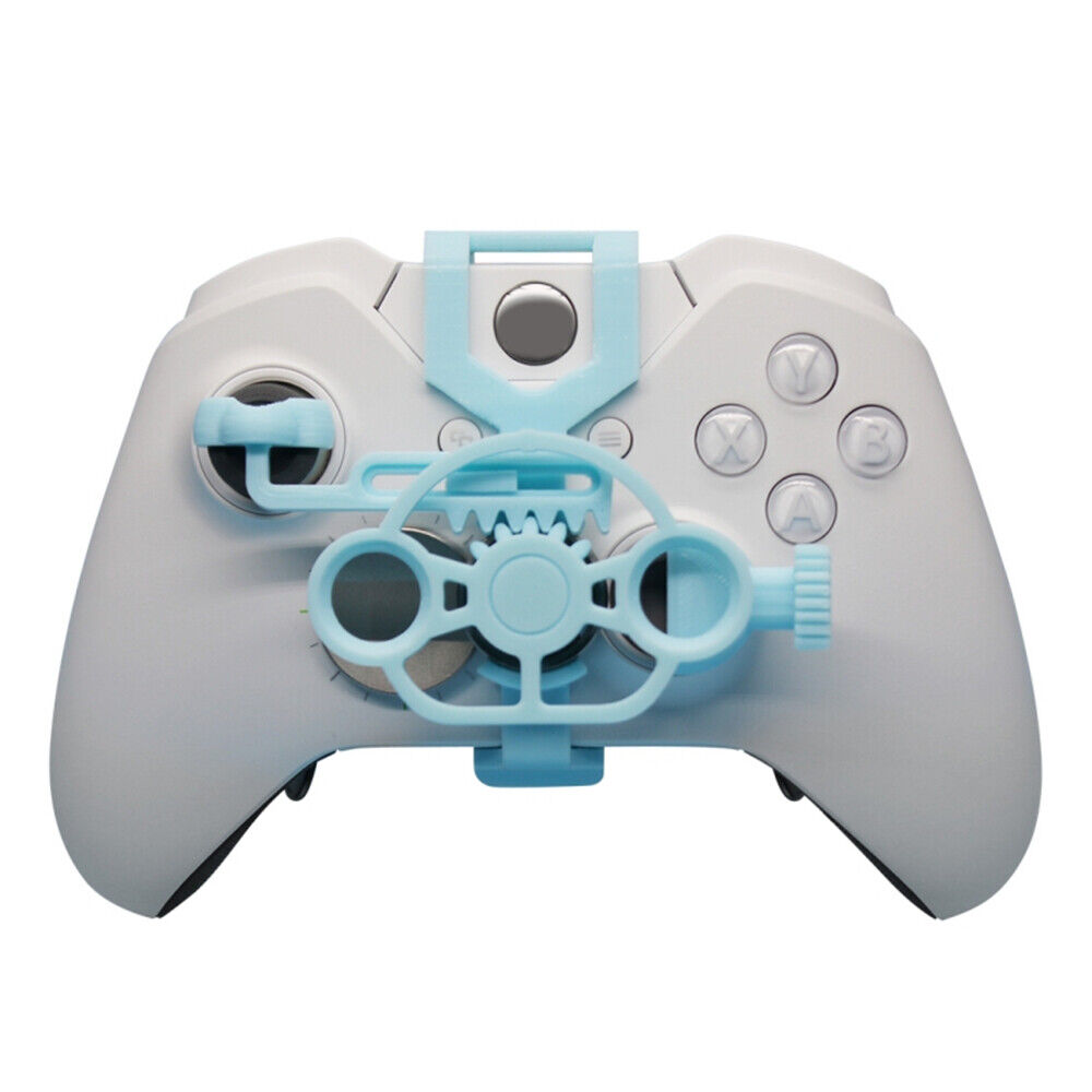 3D Printed Racing Game Steering Wheel Controller with Joystick