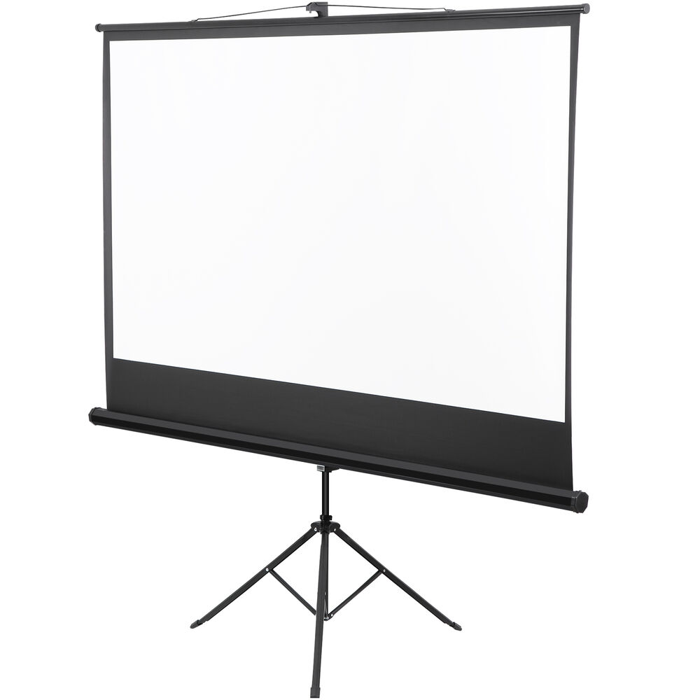 16:9 HD 4K 84 Inch Movie Projection Screen with Stand for Home Theater