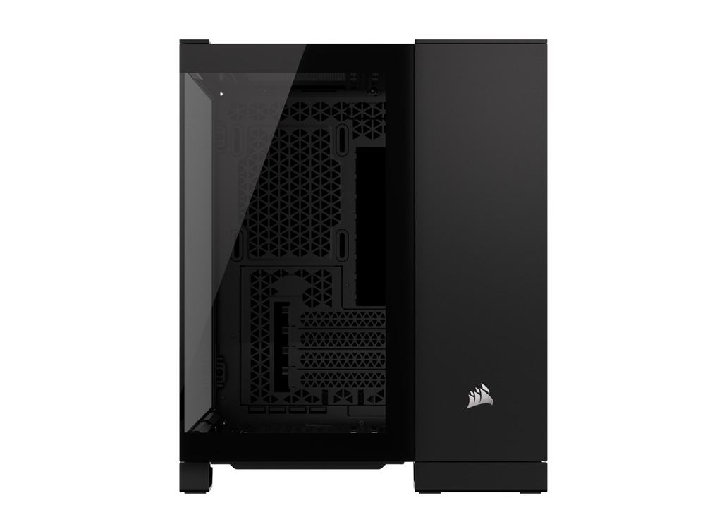 CORSAIR 2500X Micro ATX Dual Chamber PC Case with Tempered Glass Front Panels