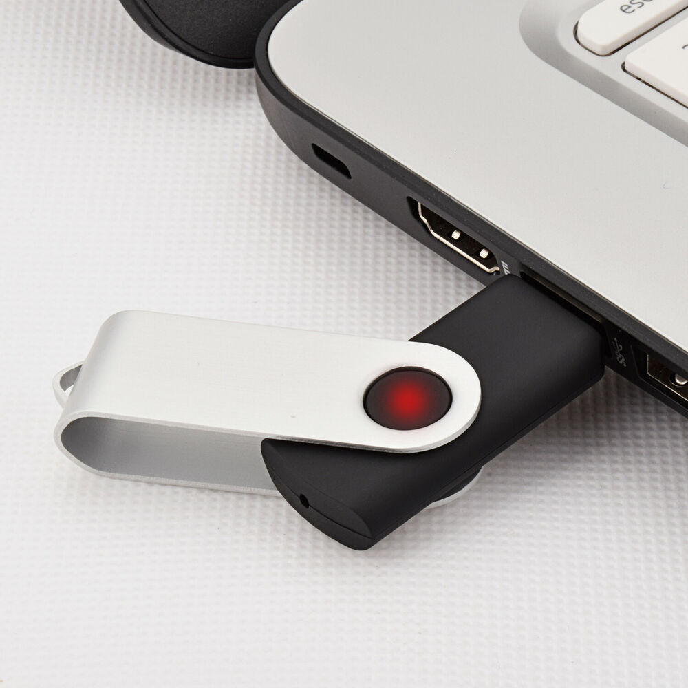 USB 2.0 Flash Drive Swivel Memory Stick Thumb Drives with Multiple Storage Options
