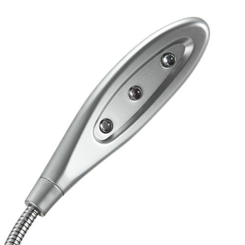 USB 3 LED Mini Light Lamp Snake Metalflexible for PC, Notebook, Laptop, Desktop