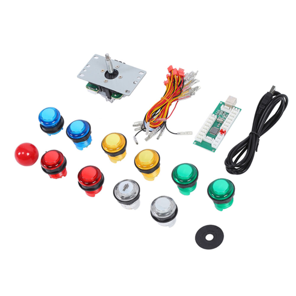 DIY Game Joystick Set USB Computer Chip Control Panel for PS3/PC Gaming