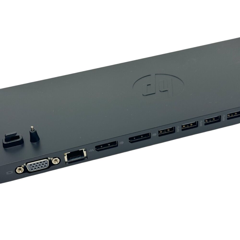 HP UltraSlim Docking Station D9Y32UT#ABA with 65W AC Adapter