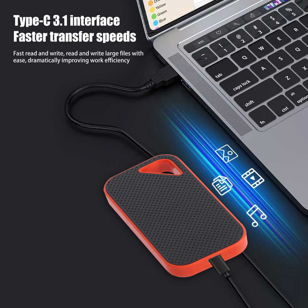 Large-Capacity External Hard Drive Storage