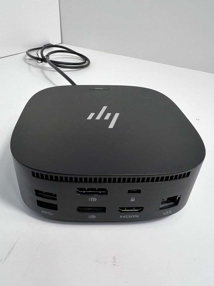 HP USB-C G5 Dock Universal Docking Station with 120W AC Adapter