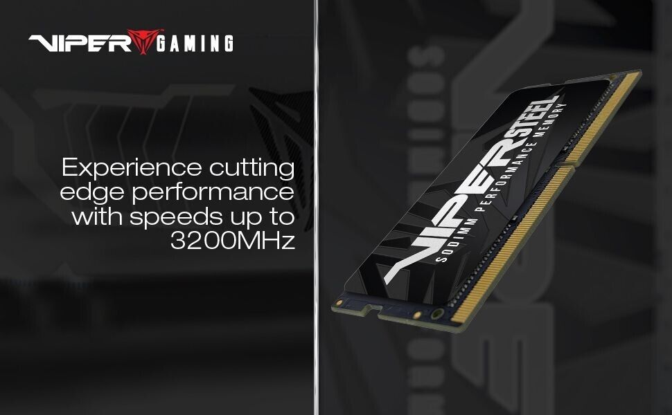 Patriot Viper Steel 32GB DDR4 2400MHz SODIMM Laptop Memory