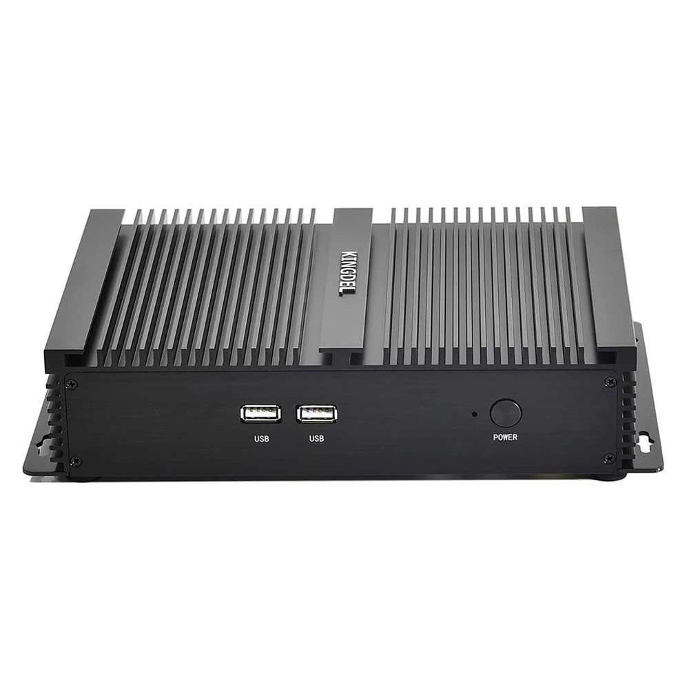 Fanless Mini PC with i5 CPU, 16GB RAM, 256GB SSD, Dual COM Ports
