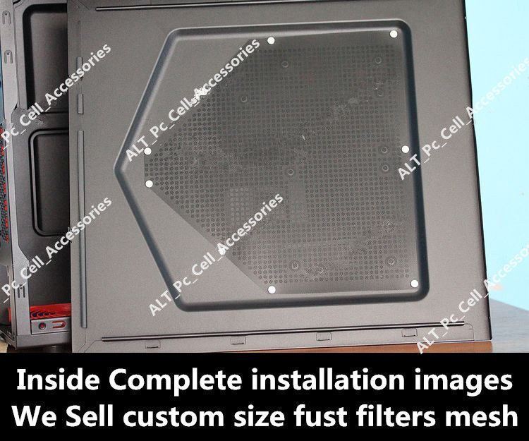 Magnetic PC Case Fan Dust Filter Mesh - DIY Customizable Computer Cooling Accessory