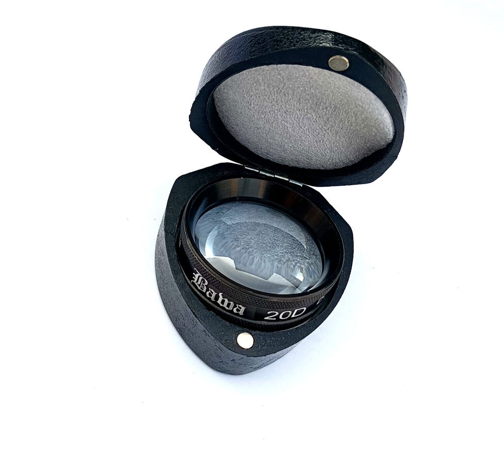 20D Double Aspheric Lens with Case for Ophthalmology and Optometry