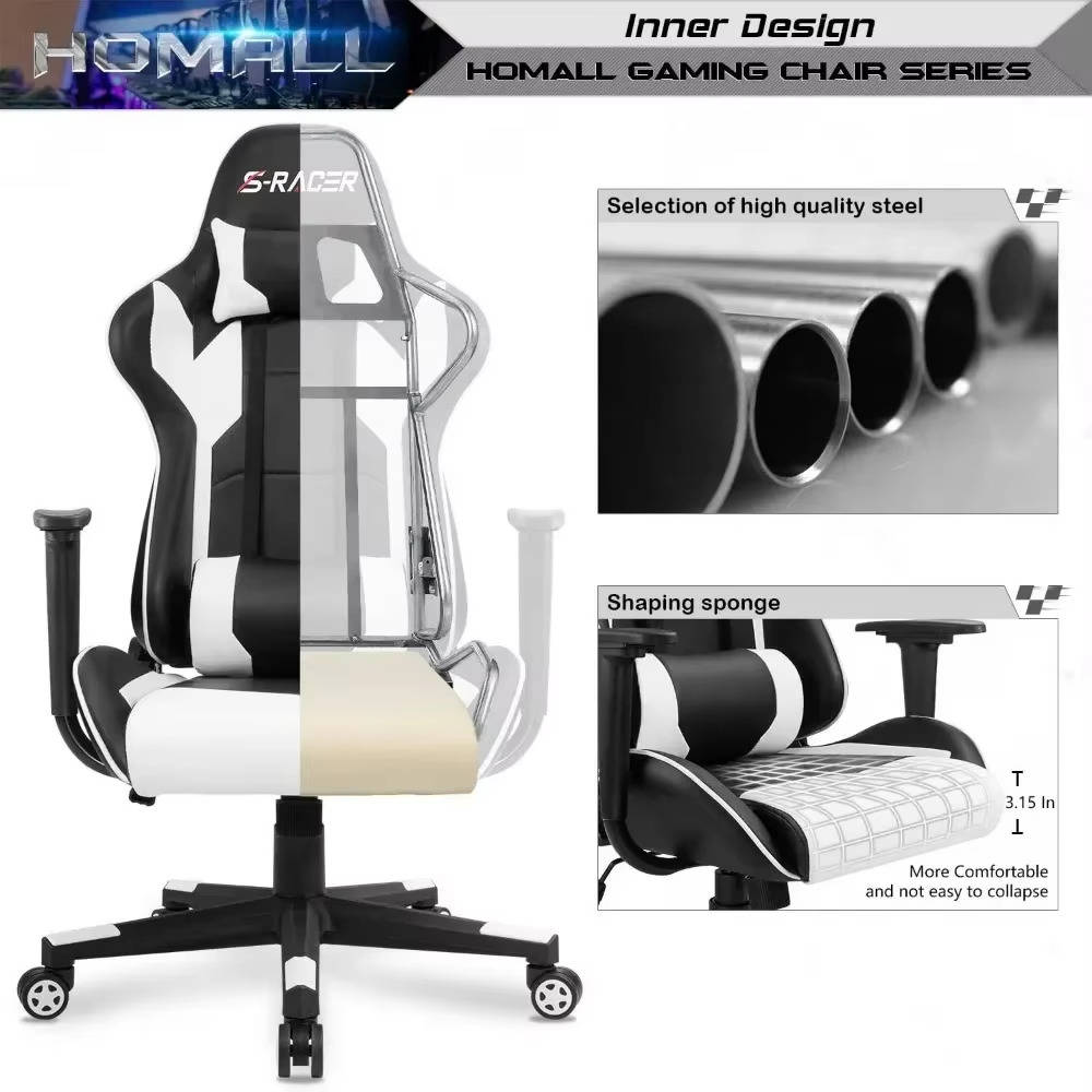 Leather High Back Gaming and Office Chair