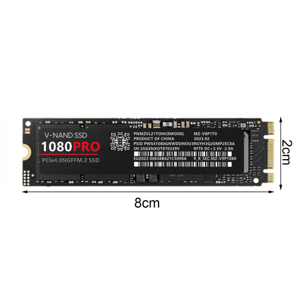 High-Speed 1/2/4TB Internal Solid State Hard Drive