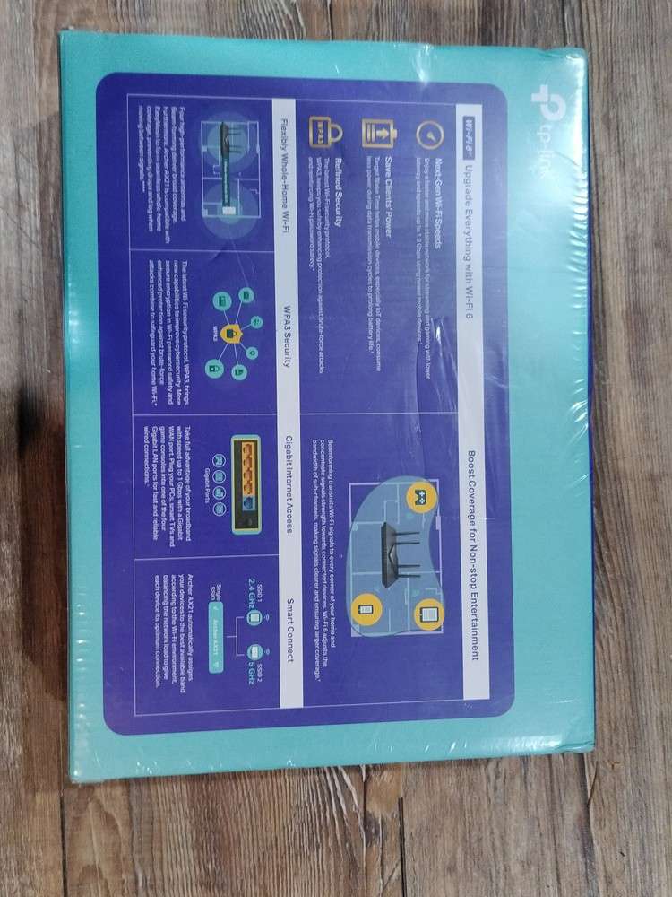 TP-Link AX1800 WiFi 6 Router Archer AX21 - High-Speed Connectivity