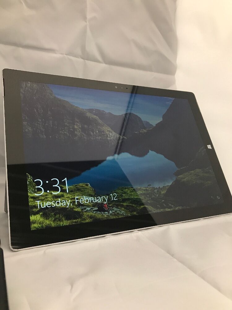 Microsoft Surface Pro 3 Wi-Fi, 12in - Silver with i3/i5/i7 Processor and 64/128/256 GB Storage