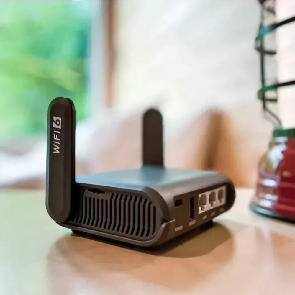 GL-AXT1800 Slate AX Pocket-Sized Wi-Fi 6 Gigabit Travel Router
