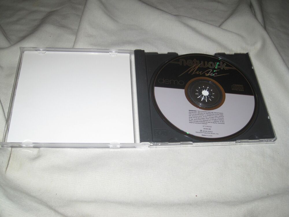 1986 Network Production Music Demo CD - Oddball Industrial Promo