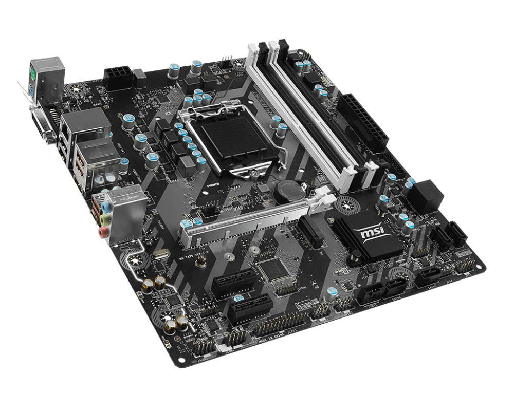 MSI B250M BAZOOKA LGA1151 Intel DDR4 USB3.0 DVI HDMI M-ATX Motherboard