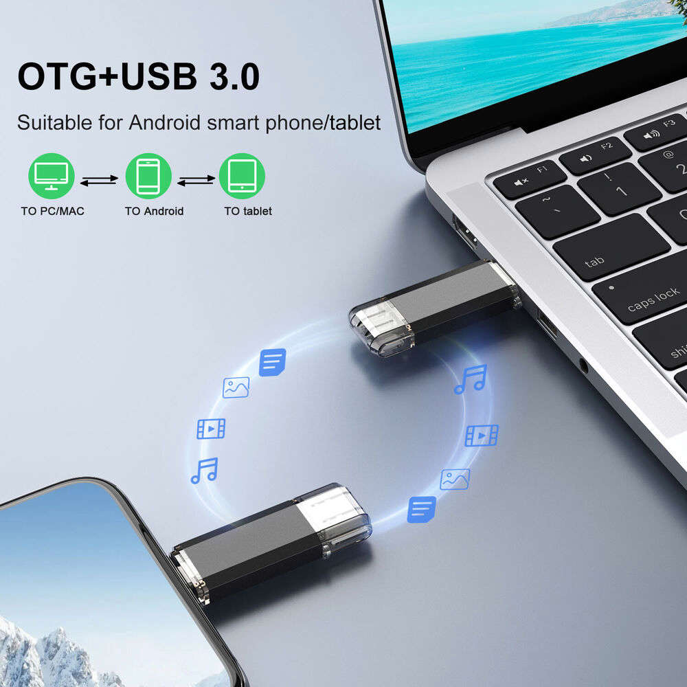 USB 3.0 Type C Flash Drive OTG High-Speed Data Memory Storage for Phone