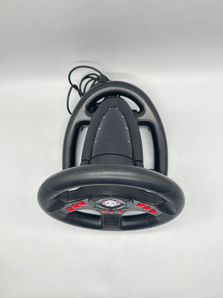 Numskull Multi Format Gaming Steering Wheel & Pedals for PS3, PS4, XBox, and PC