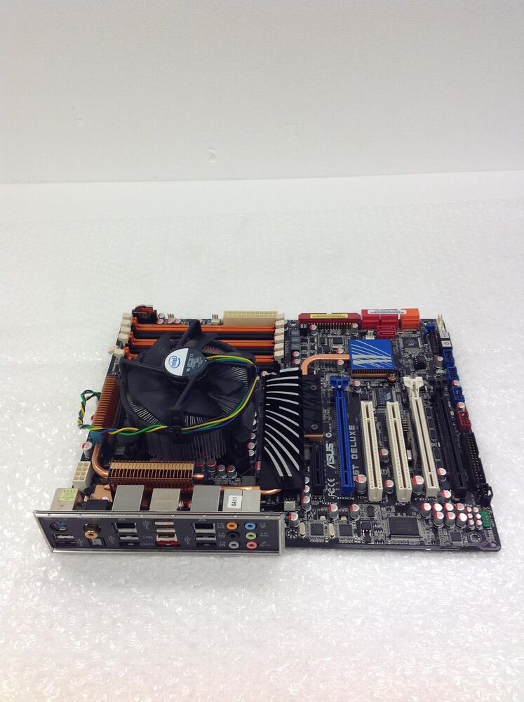 ASUS P6T Deluxe Motherboard with Heatsink