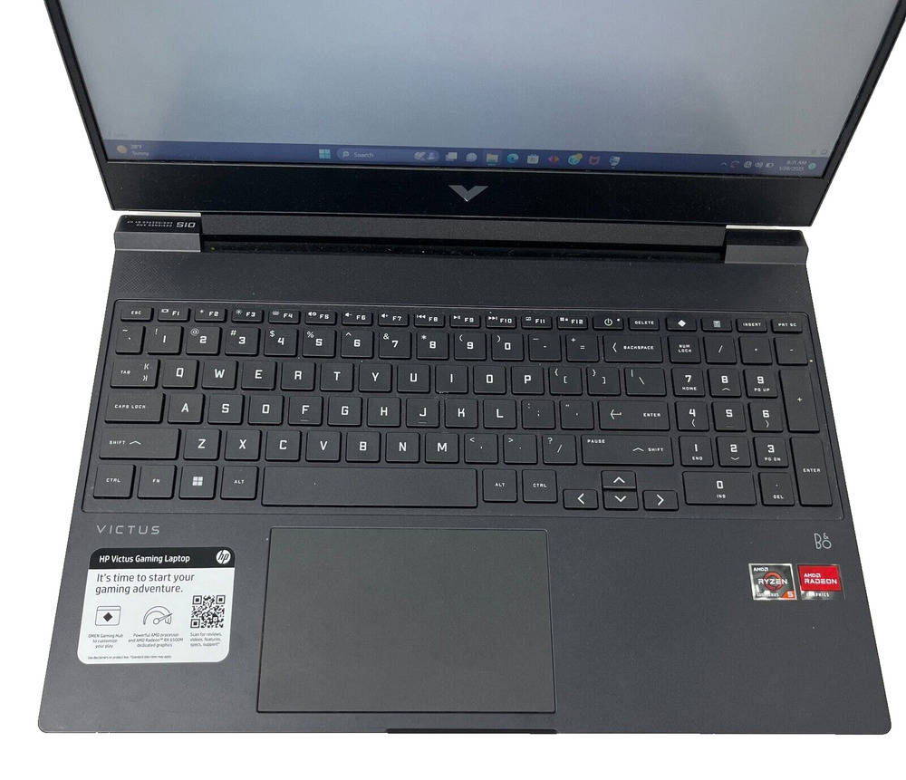 HP Victus Gaming 15-FB0121NR 15.6 Inch Laptop with 512GB SSD, AMD Ryzen 5 5600H, 8GB RAM