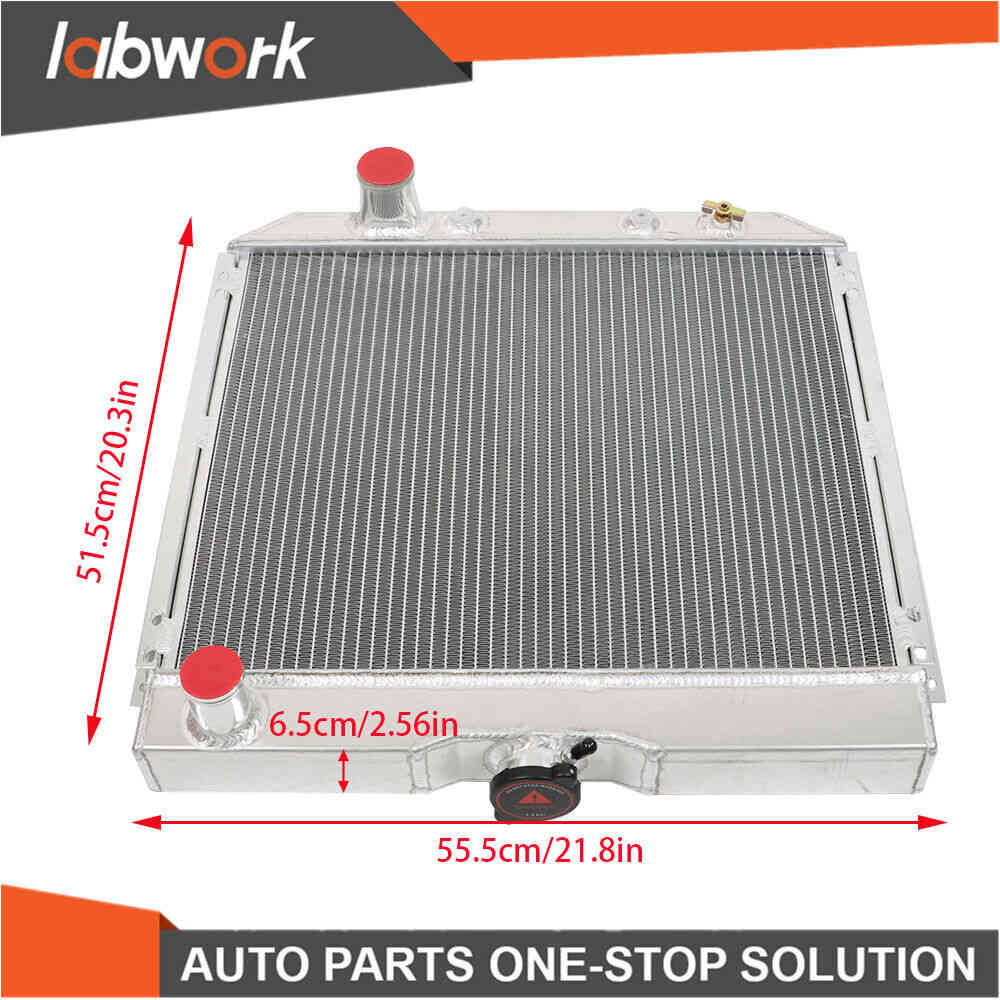 Aluminum Radiator for 1967-1969 Ford Mustang Torino Falcon V8