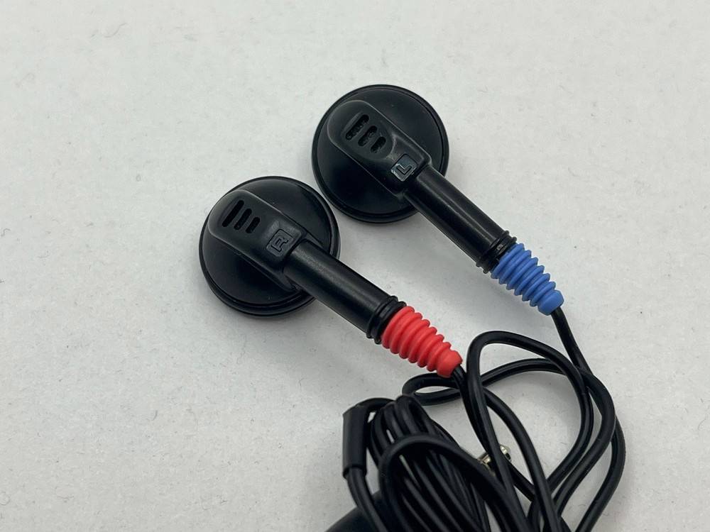 Genuine Original Gameboy DMG OEM Stereo Headphones Earbuds 3.5mm - Open Box