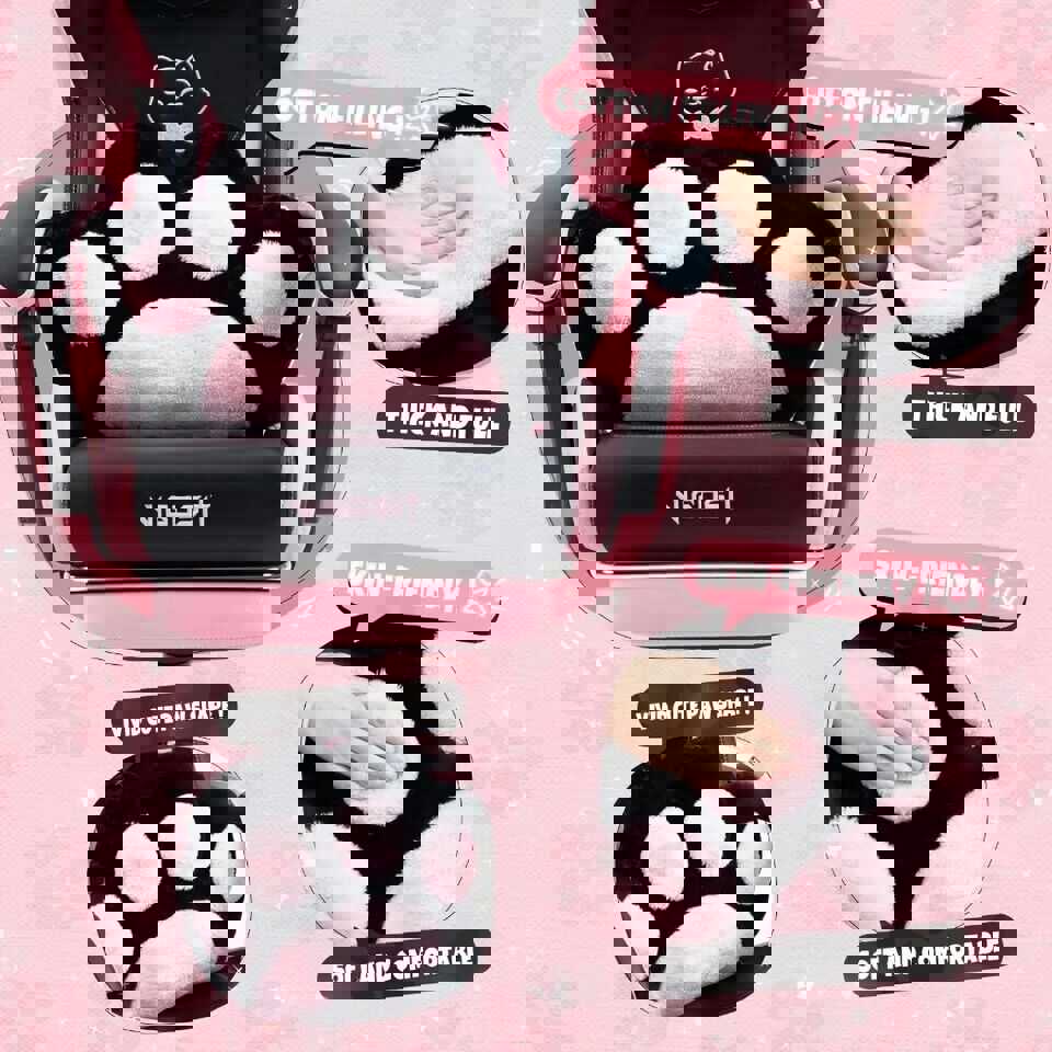 Cute NEKO GIRL GAMING CHAIR - Anime Themed Computer Chair for Girls Room Decor