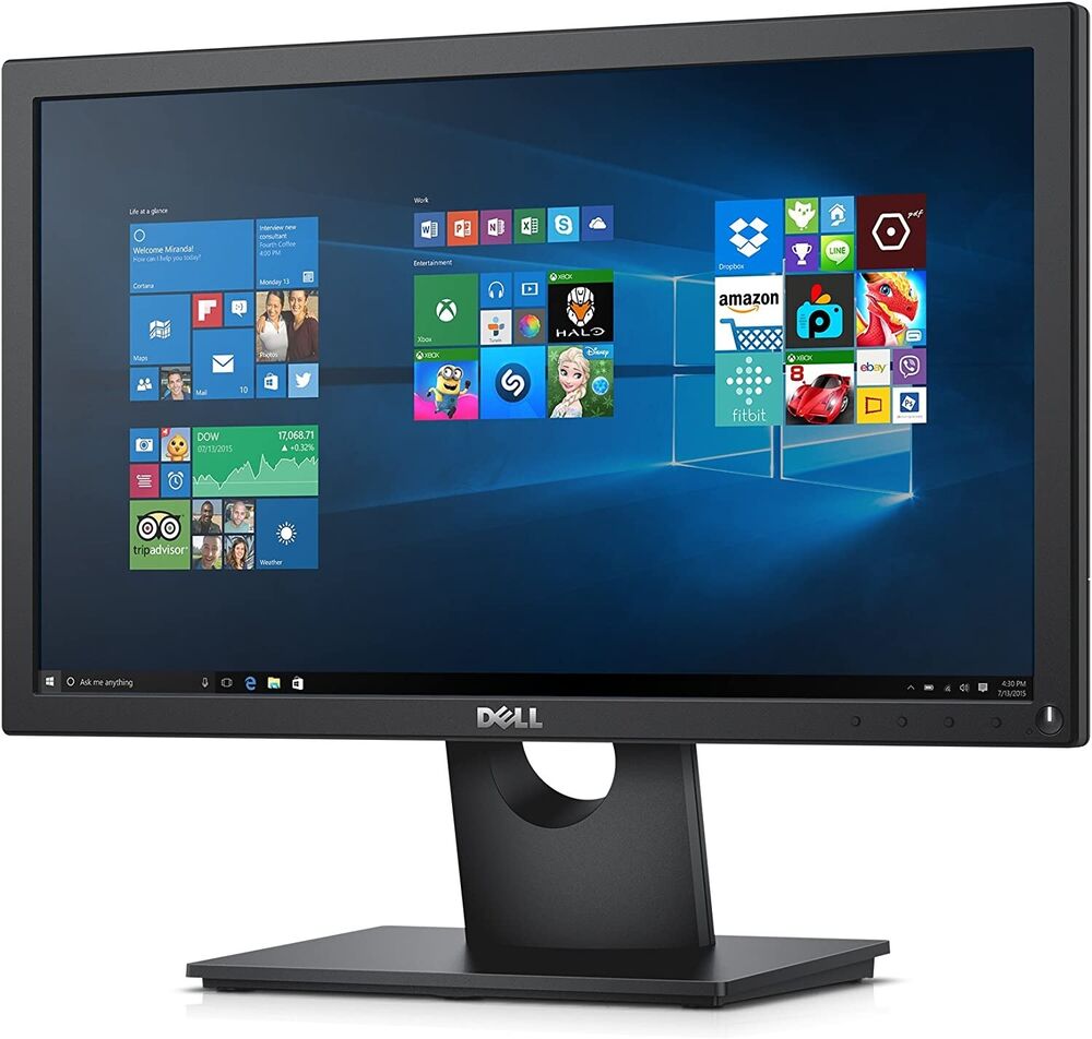 Dell E1916HV VESA Mountable 19 Inch LED-Lit Monitor, Black