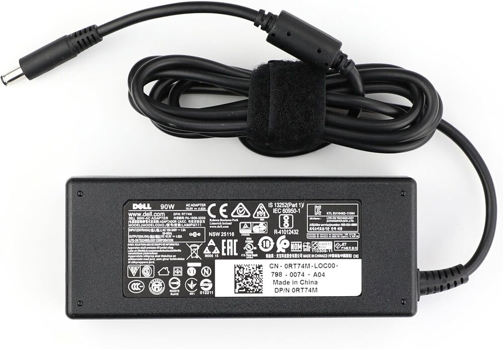 Genuine 90W AC Adapter Charger for Dell RT74M 0VRJN1 VRJN1 0RT74M PA-1900-32D5