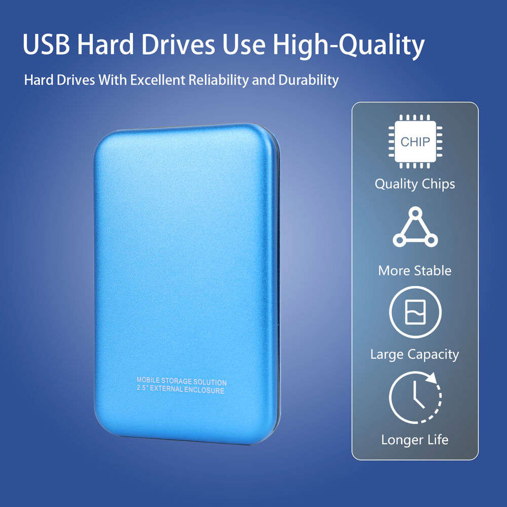 High-Speed Portable USB External HDD