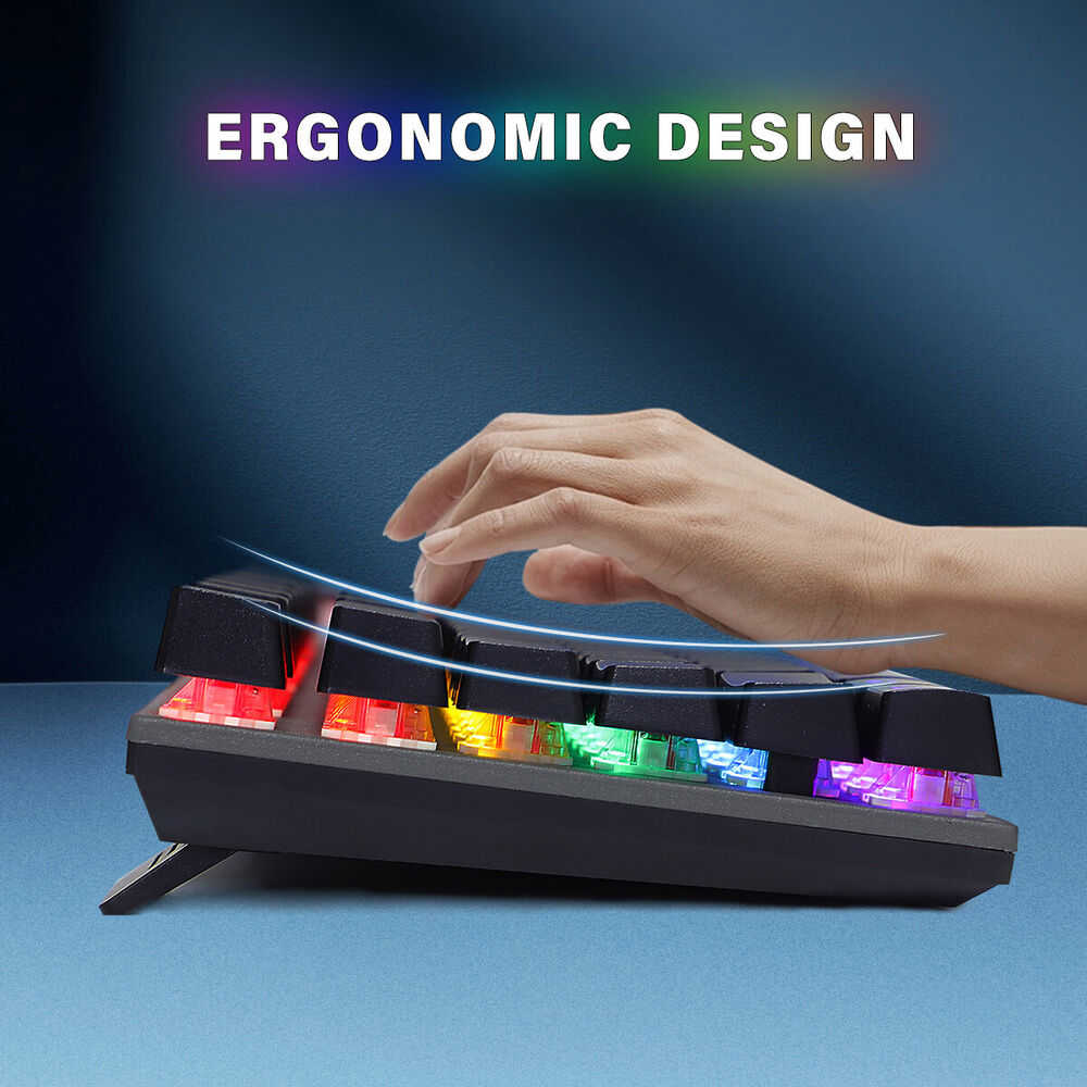 LED RGB Backlit Mechanical Gaming Keyboard