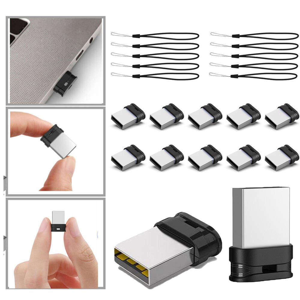 LOT Pack 32/64GB USB 2.0 Thumb Drive Memory Stick Mini Thumb Drives