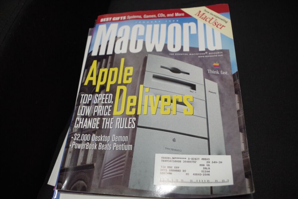 MacWorld Magazines 1998 Complete LOT of 12 Issues - Macintosh Computer Tech